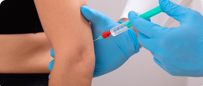 재생주사치료 사진