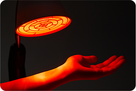 적외선 치료 사진